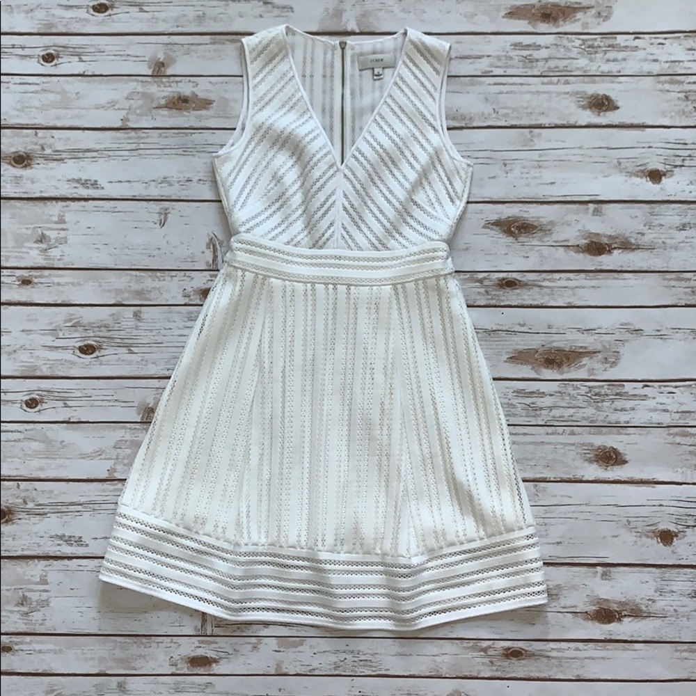 J. Crew White Dress